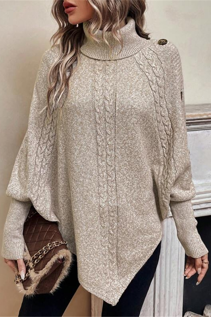 Bohonini Casual Weave Turtleneck Sweater in 3 Colors