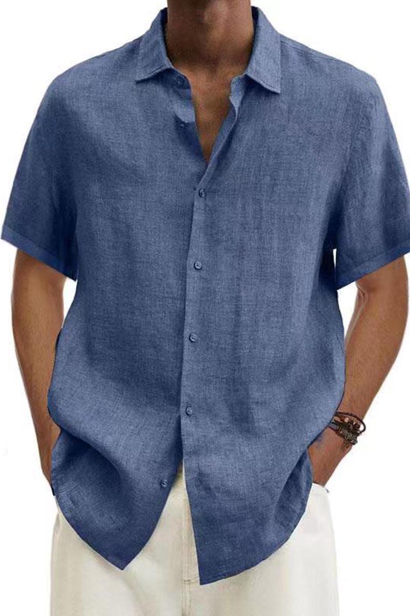 Uniqshe Summer Linen Regular fit Shirt