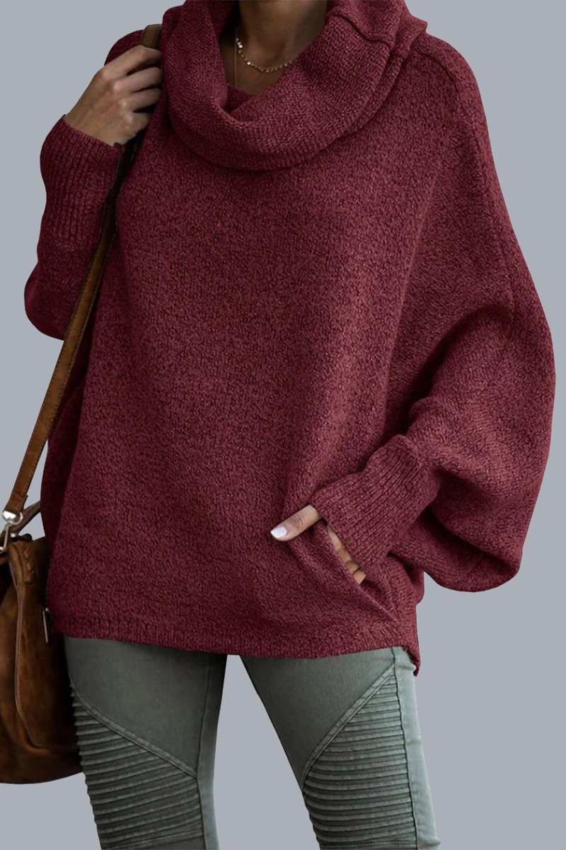 Bohonini Casual Pocket Scarf Sweater in 6 Stylish Colors