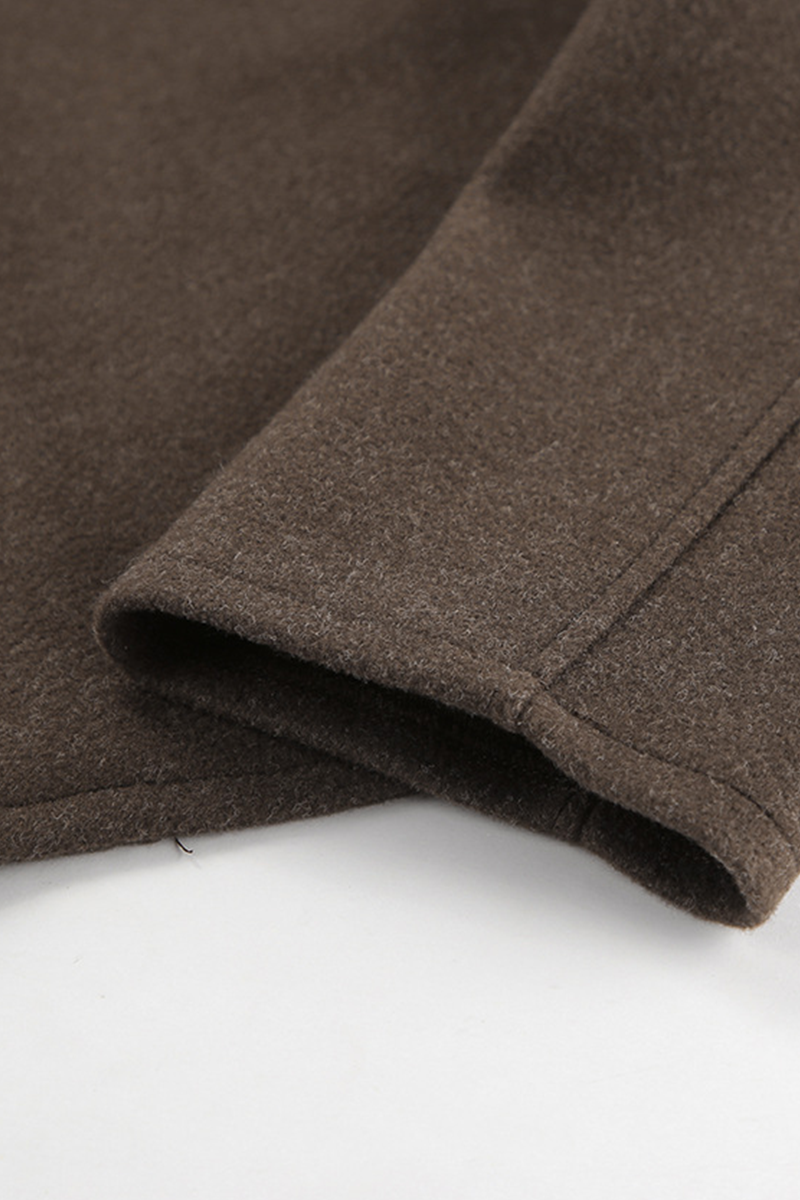 Casual Zippered Blazer with Turndown Collar for Effortless Style