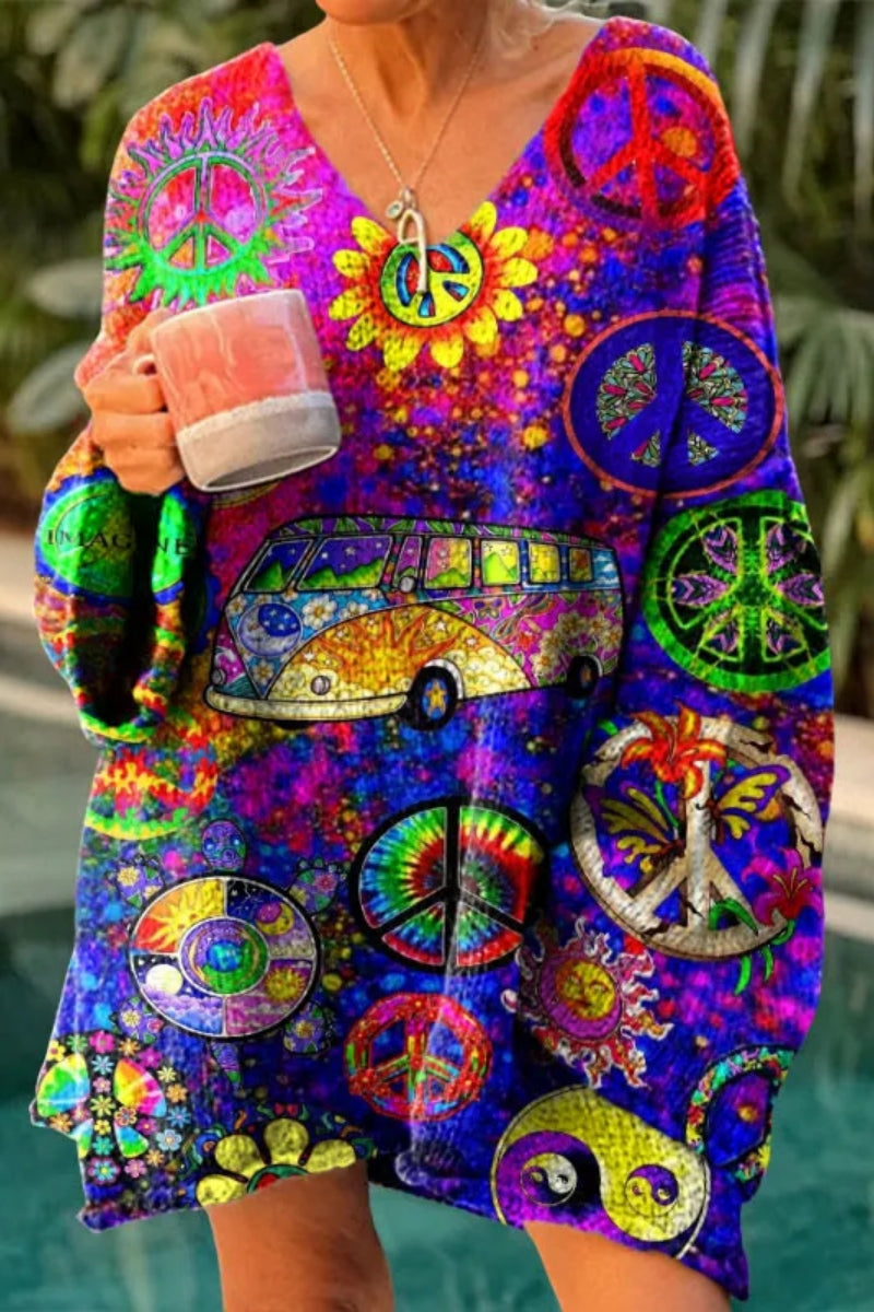 Bohonini Casual V-Neck Sweater - Stylish Comfort for All