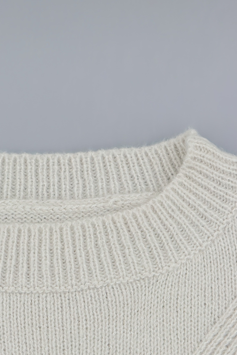 Bohonini Casual Solid Weave Sweater for Effortless Style