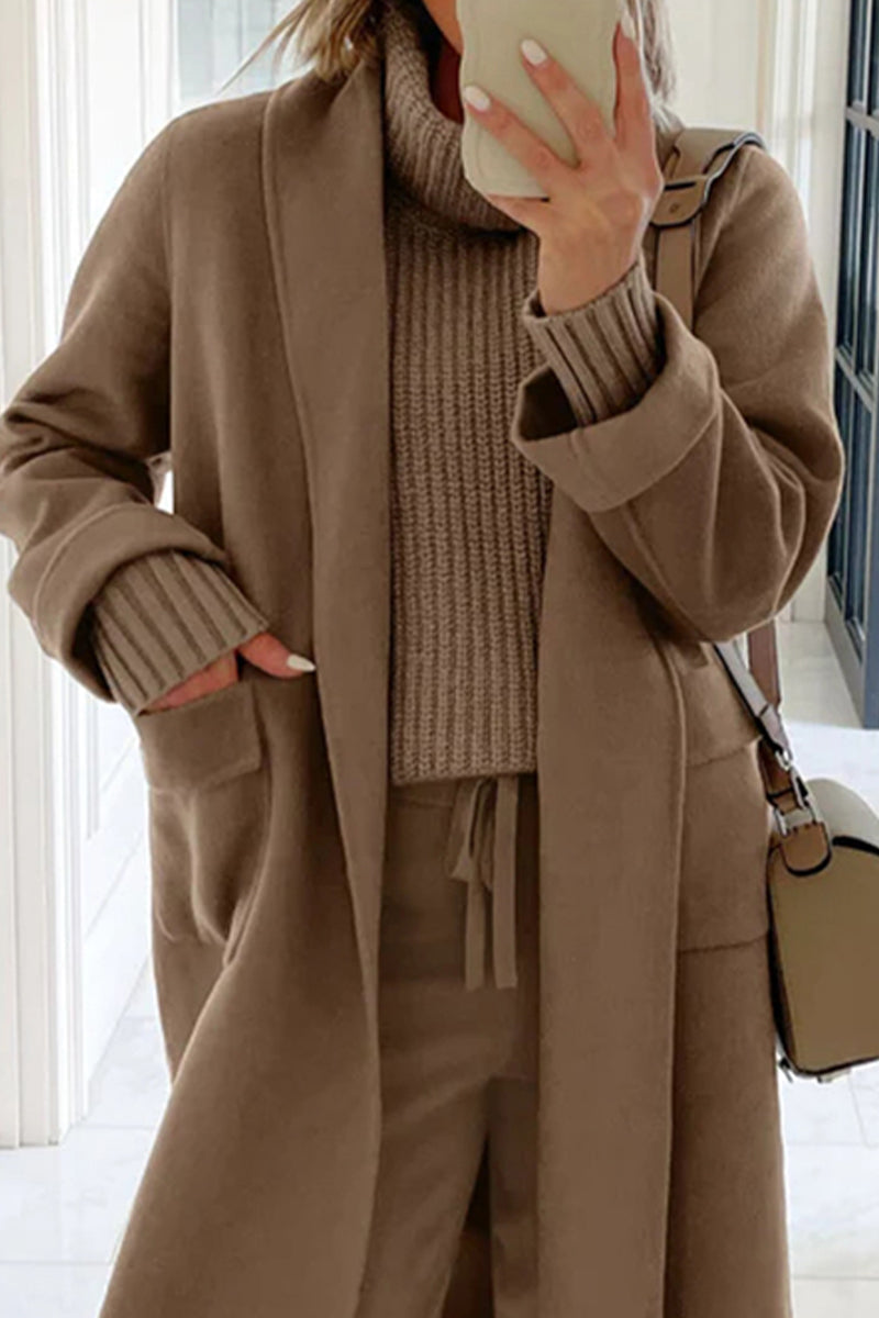 Bohonini Casual Solid Color Turtleneck Sweater Collection