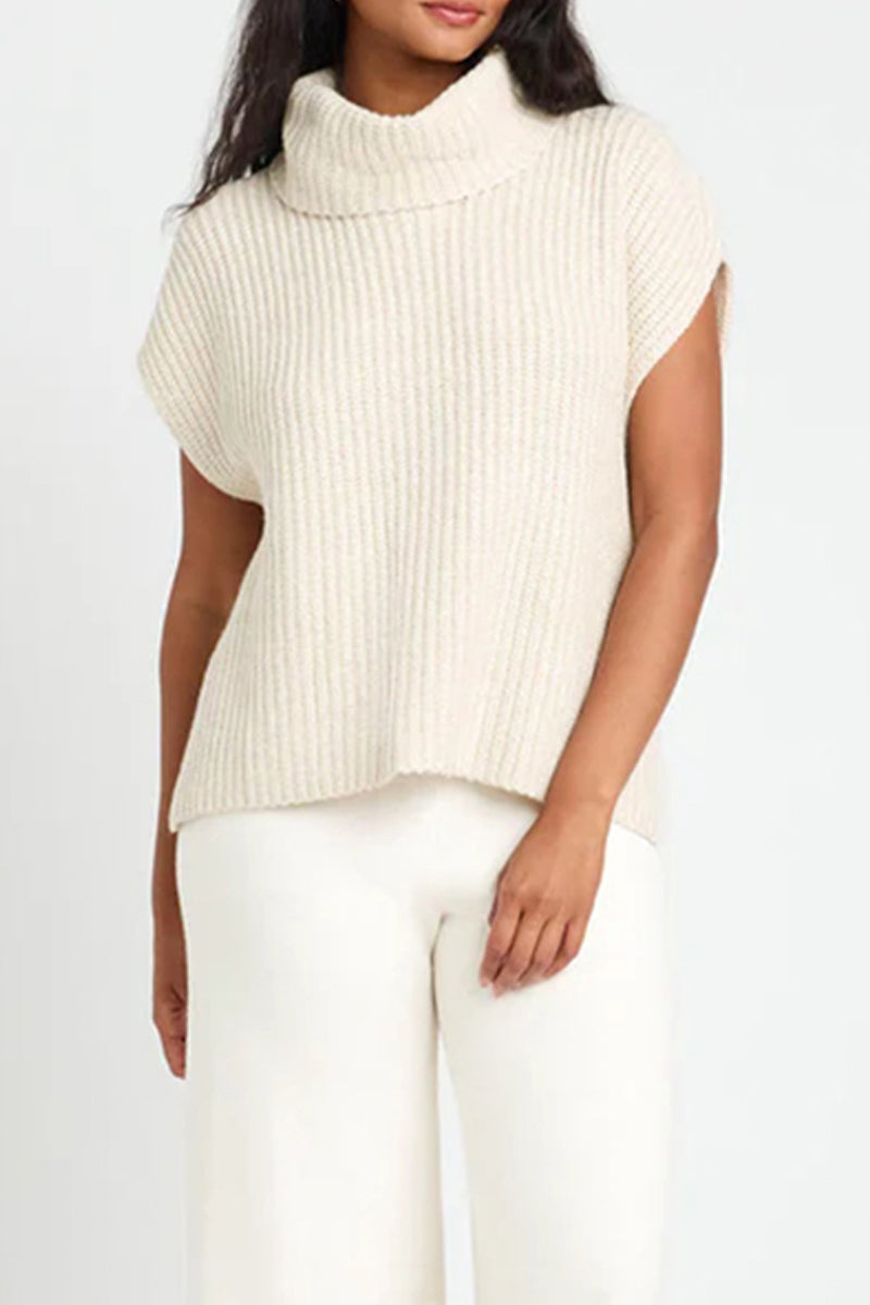 Bohonini Casual Solid Color Turtleneck Sweater Collection