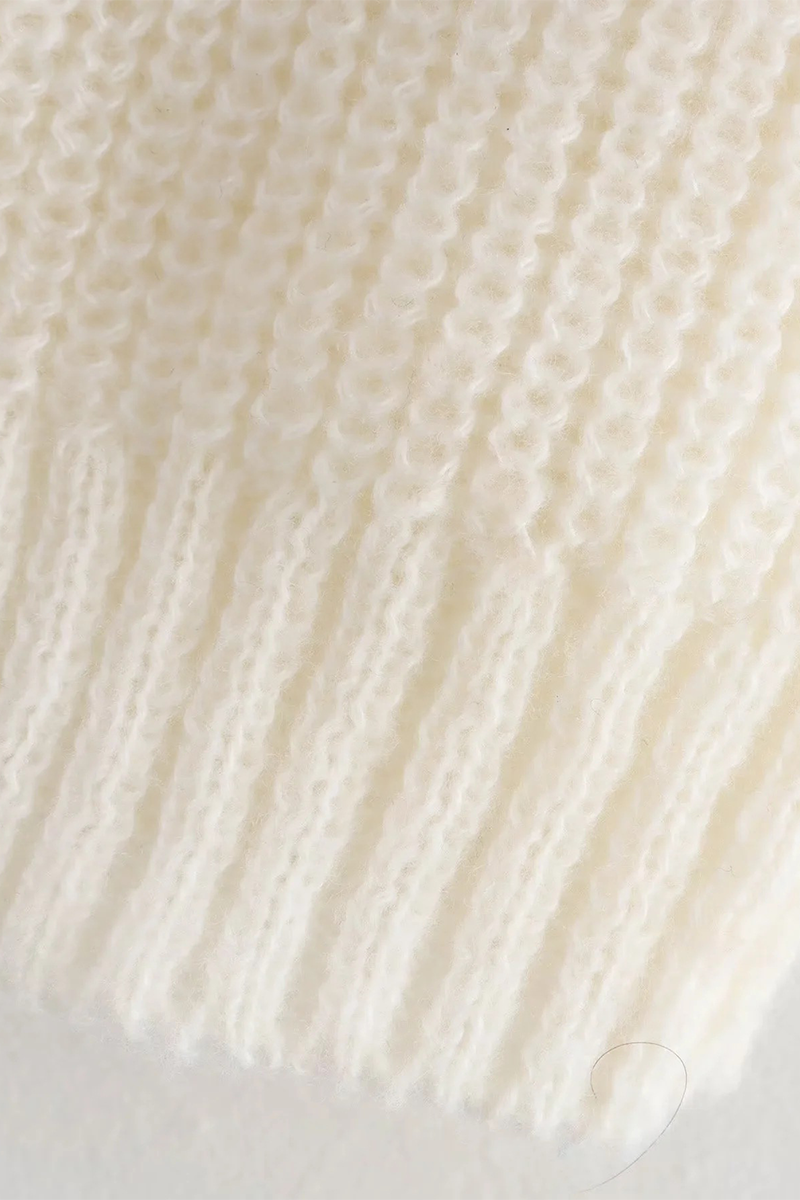 Bohonini Casual Bow Patchwork Contrast Sweater for Elegance