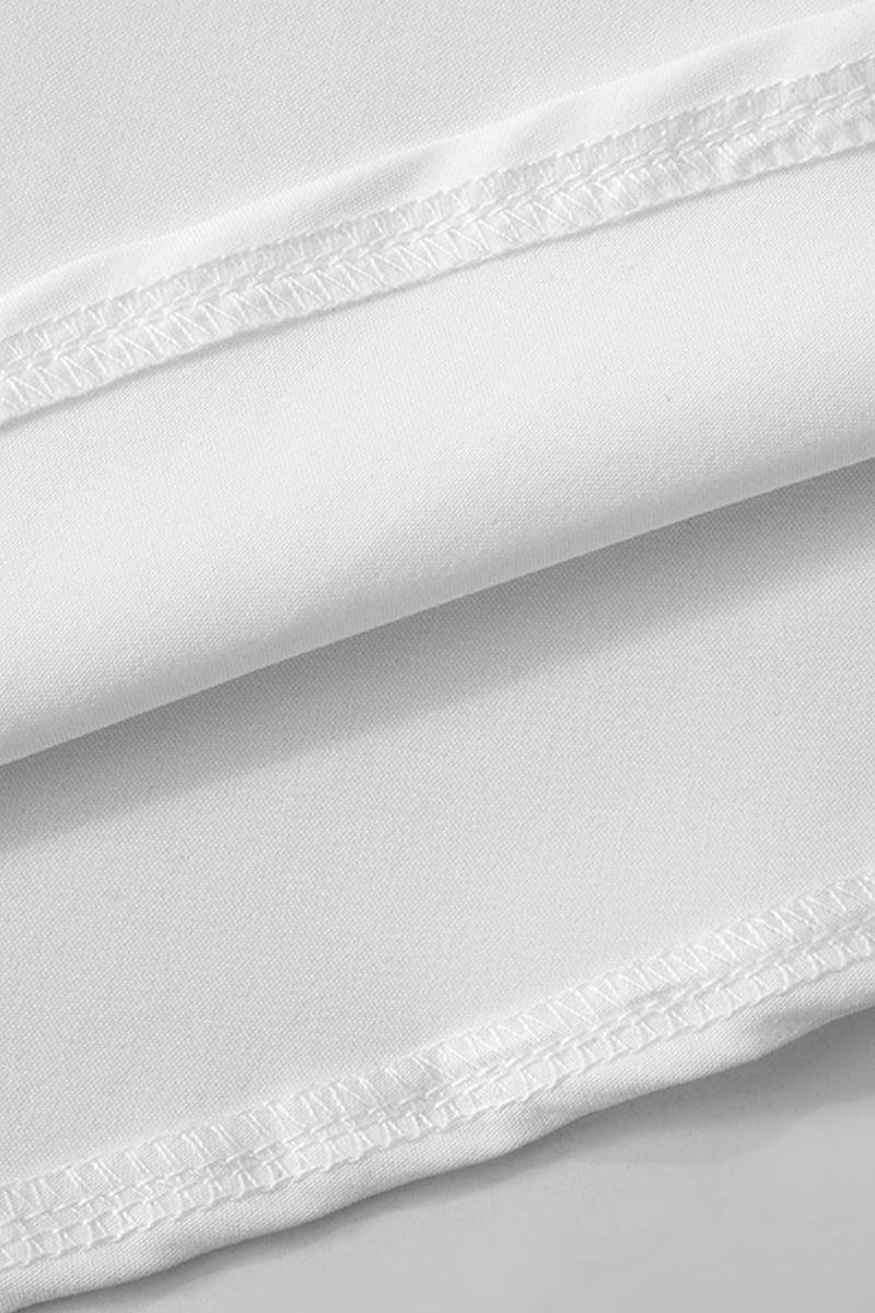 Sexy Lace See-Through O Neck A Line Dresses - Fashionpara