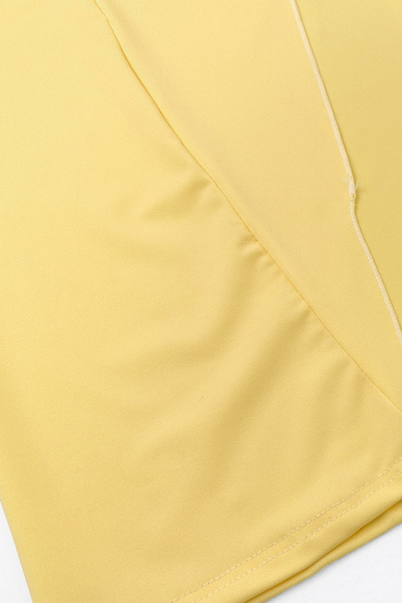 Sexy Slit Flounce Strapless Evening Dresses - Fashionpara