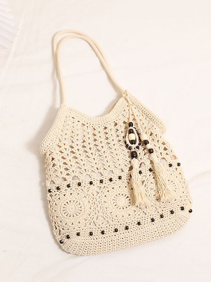 Weave Beach Vintage Bag Cotton Shoulder
