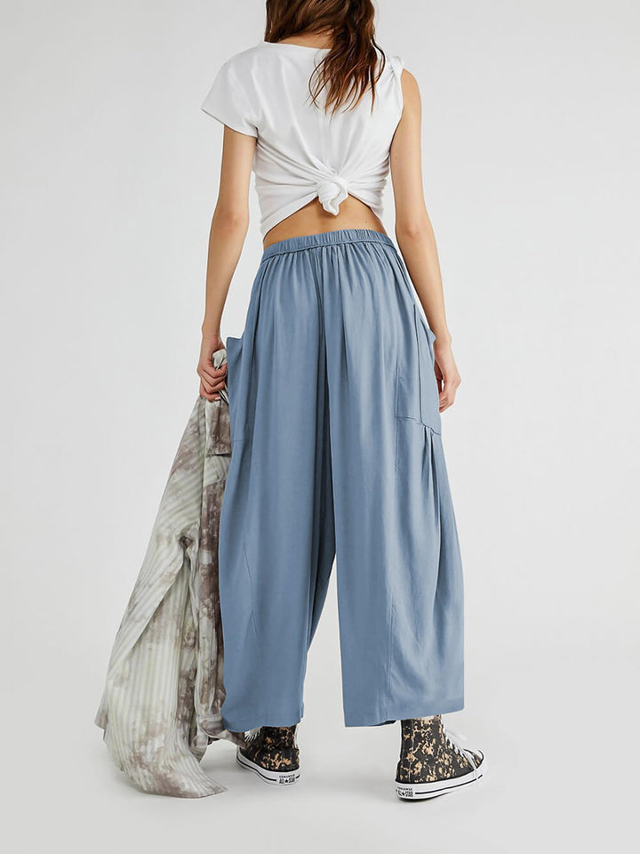 Comfortable Wide-Leg Yoga Pants - Fashionpara