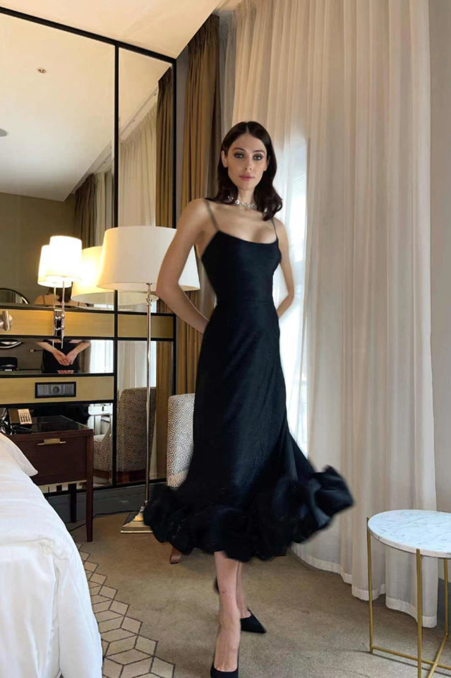 Flounce Bustier Midi Dress - View 17