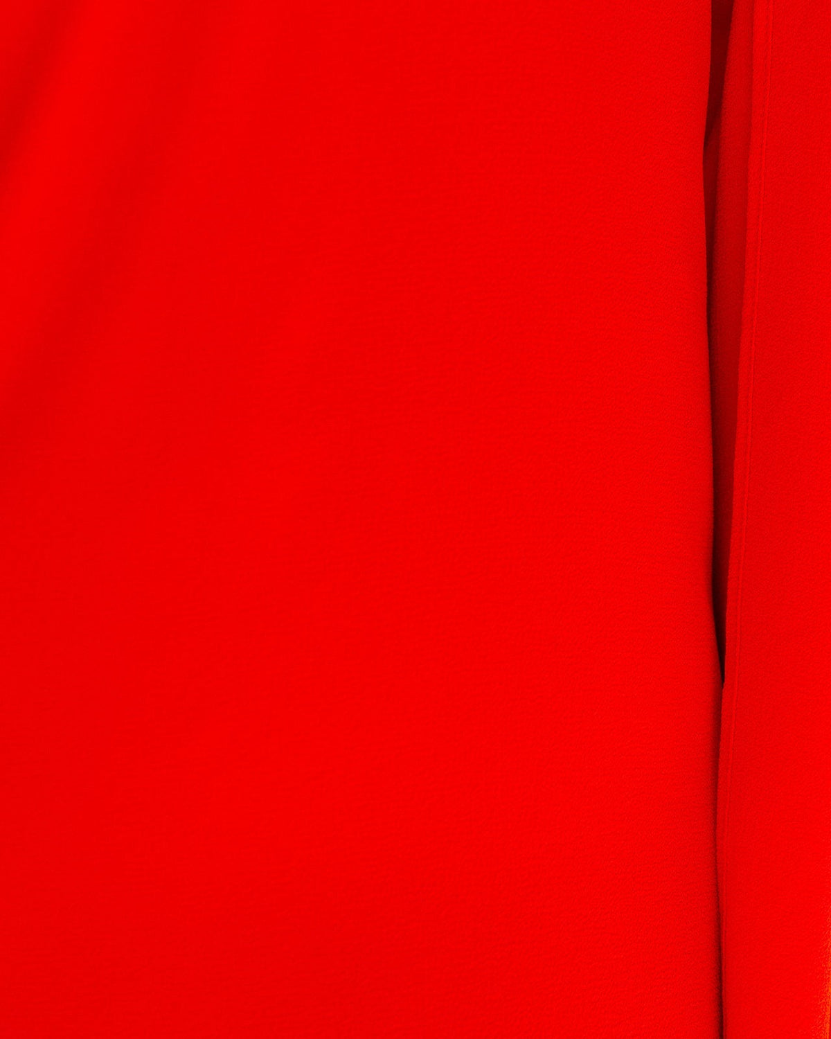 Side To Side One Shoulder Statement Dress - Tomato Red