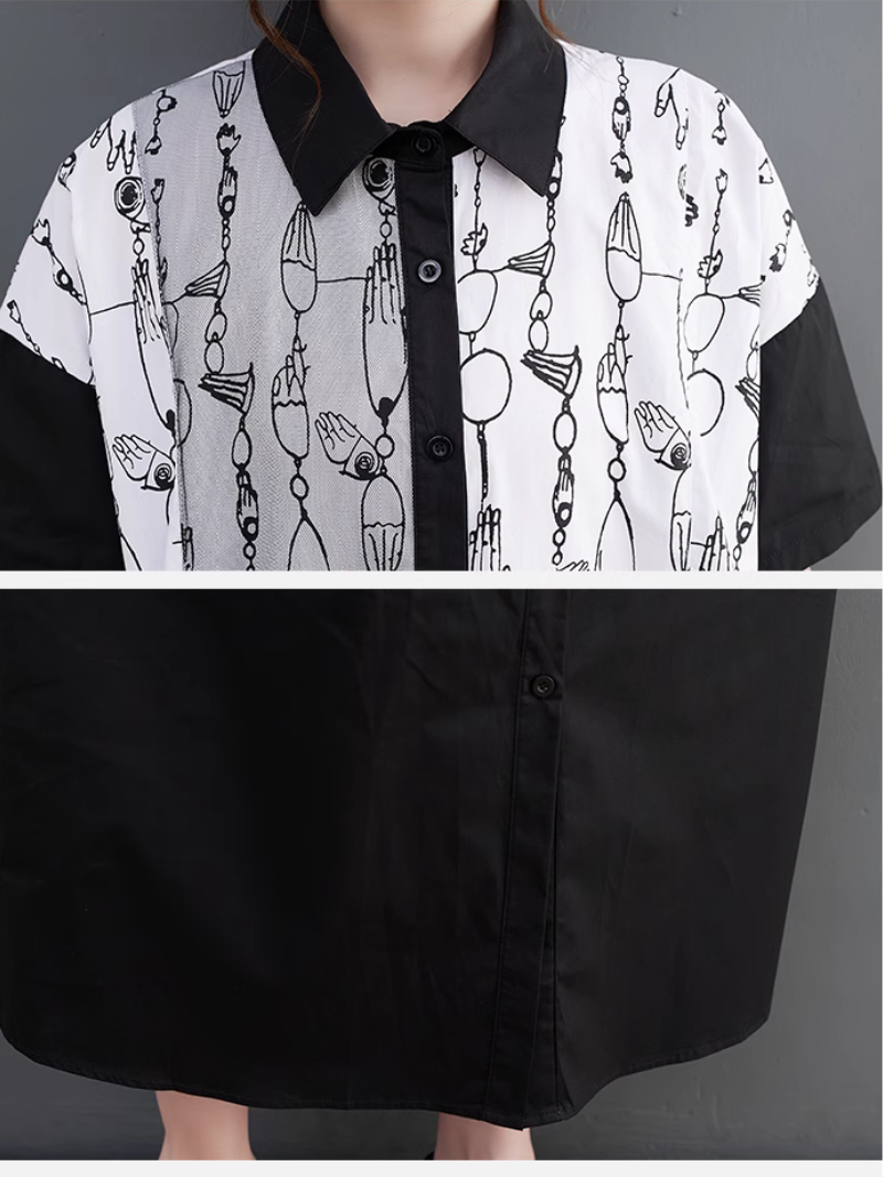 I Wanna Go Mid-Length Shirt Dress 2