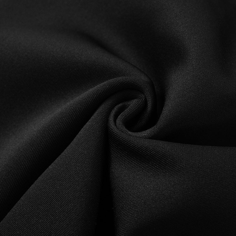 Contrast-Trim Spaghetti-Strap Tiered Ruffle Midi Dress 18