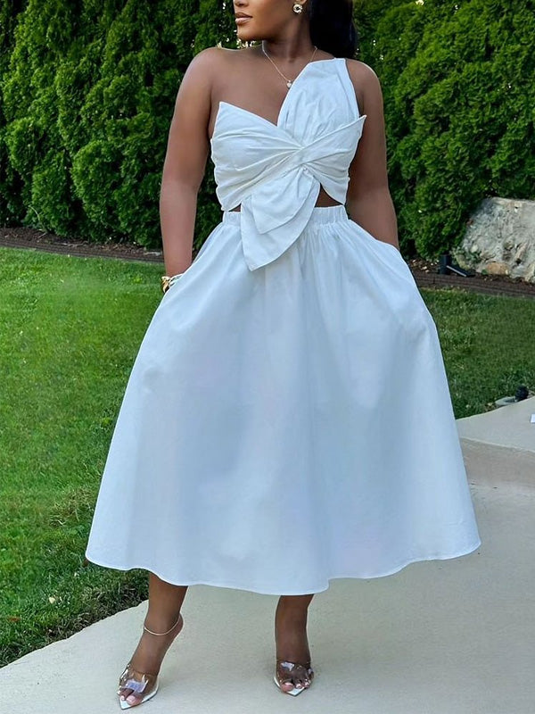 Floral Cutout Dress  Fashionpara