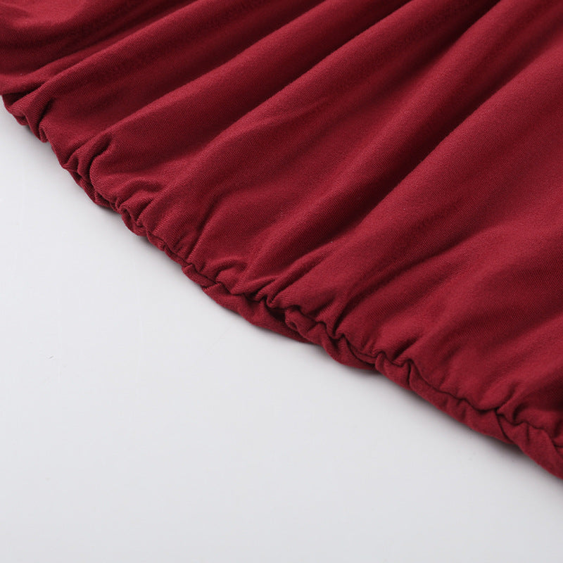 Rave Mini Bodycon-Red