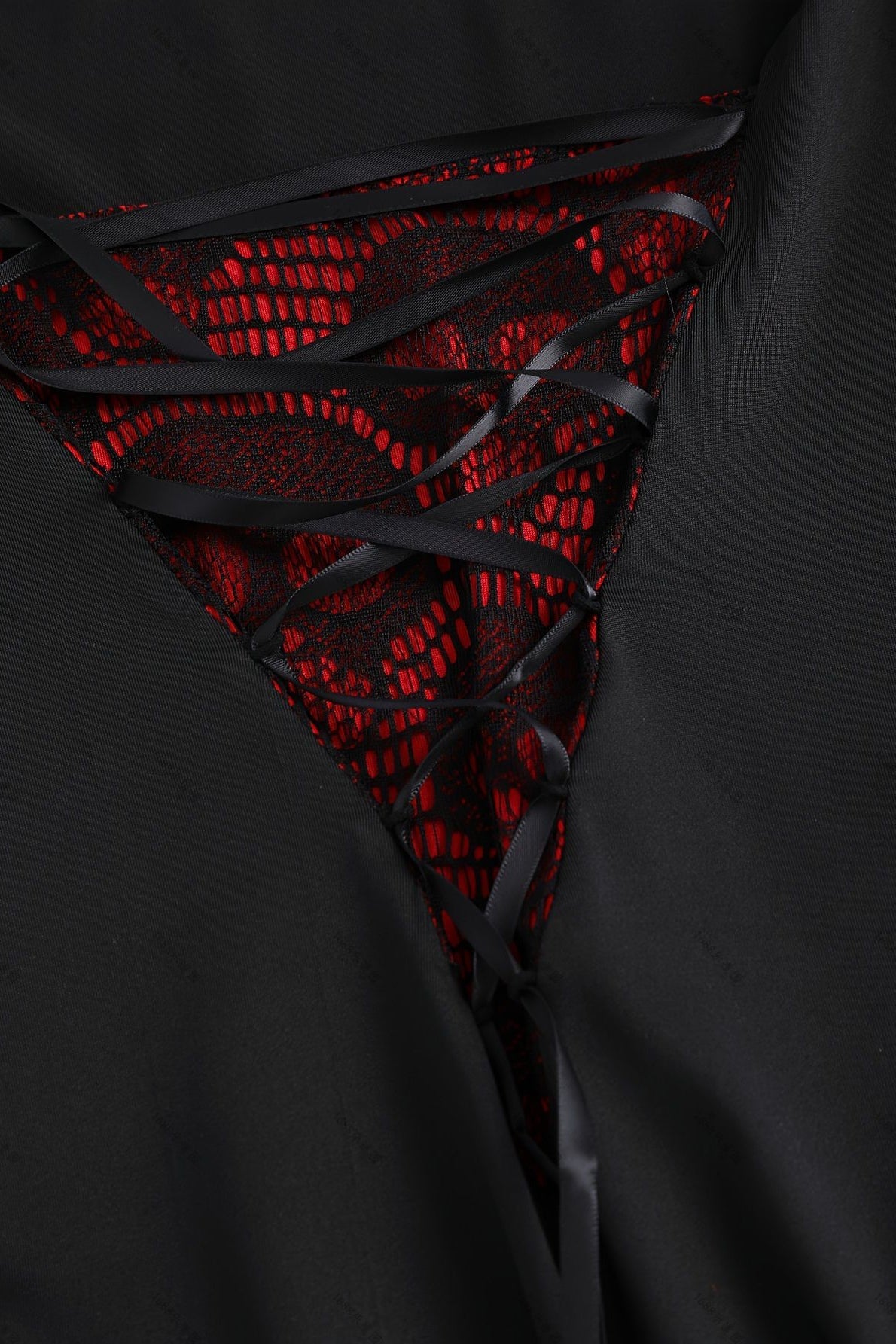 Punk Fitted Halloween Gothic Dress