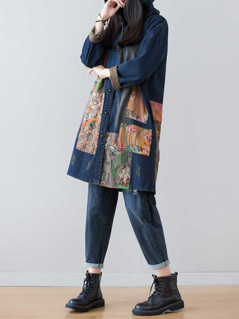 Your Love Is Better Denim Hooded Jacket 4