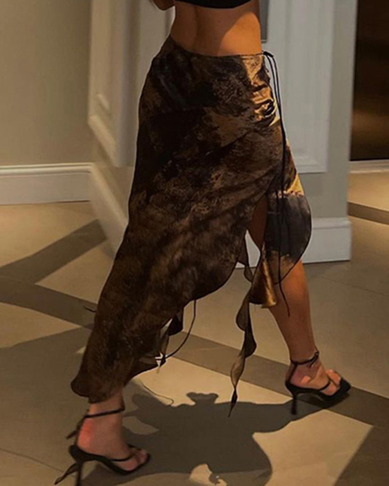 Eridanus Asymmetrical Skirt - Fashionpara