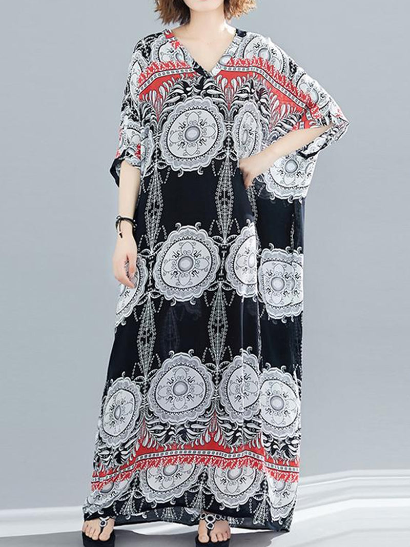 Else To Give Kaftan Dress - Fashionpara