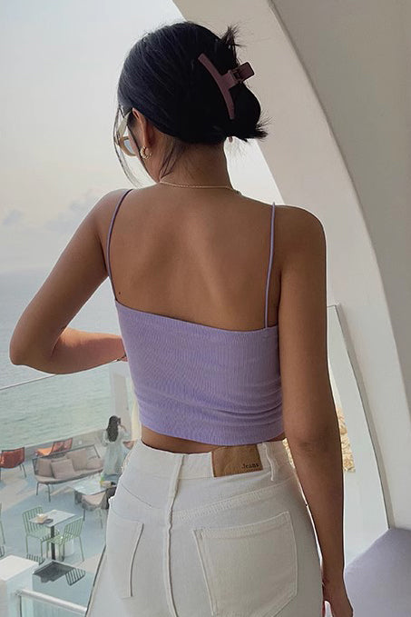 Thin Shoulder Strap Vest Tank Top