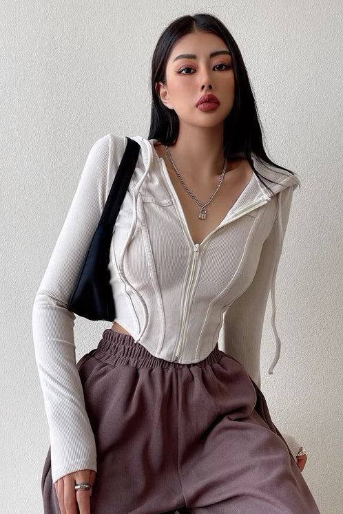 Orro Shop Classic Zip Hoodie Cardigan for Everyday Wear