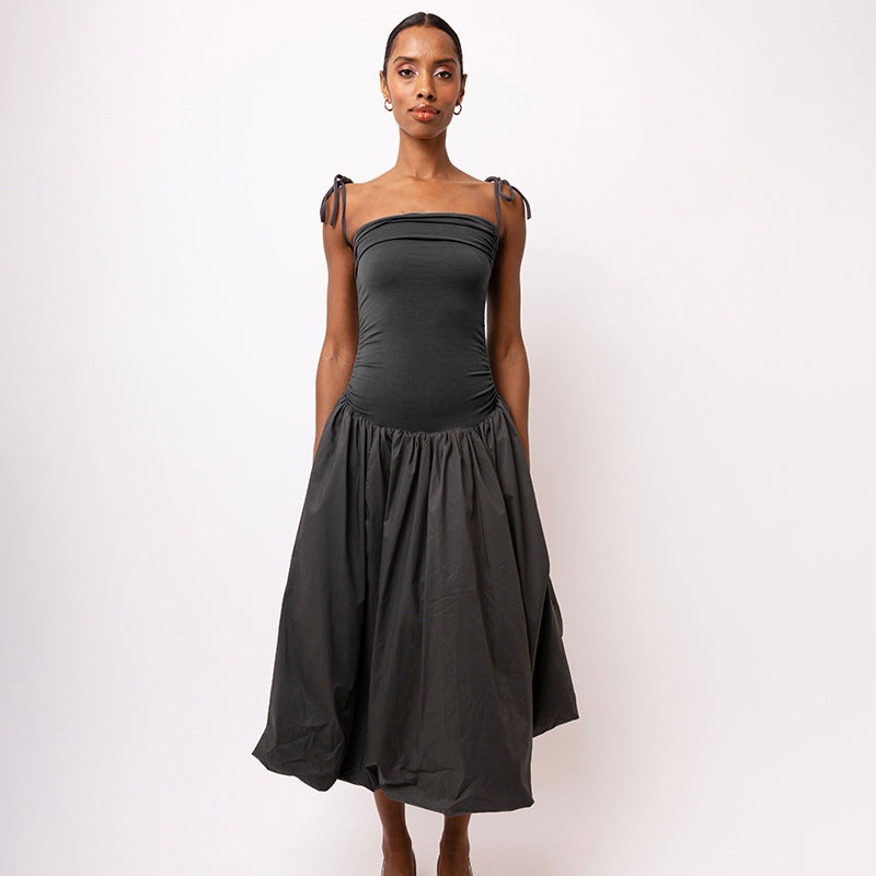 Katlene Dress - Dark Grey