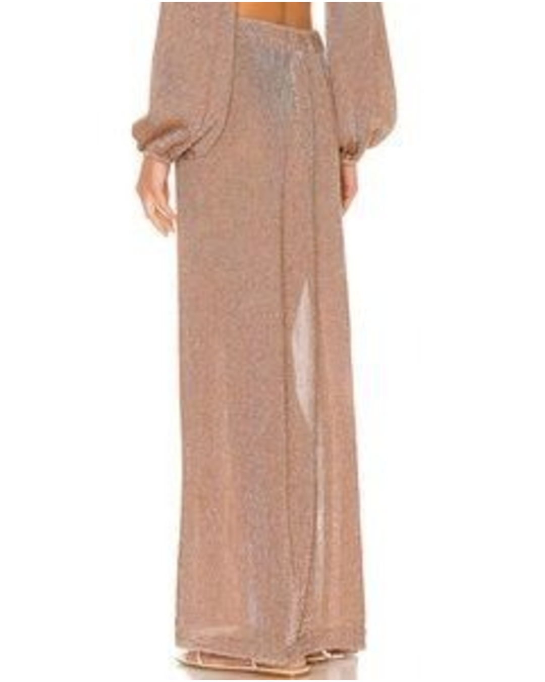 Wrap in Gold Skirt Set - Fashionpara