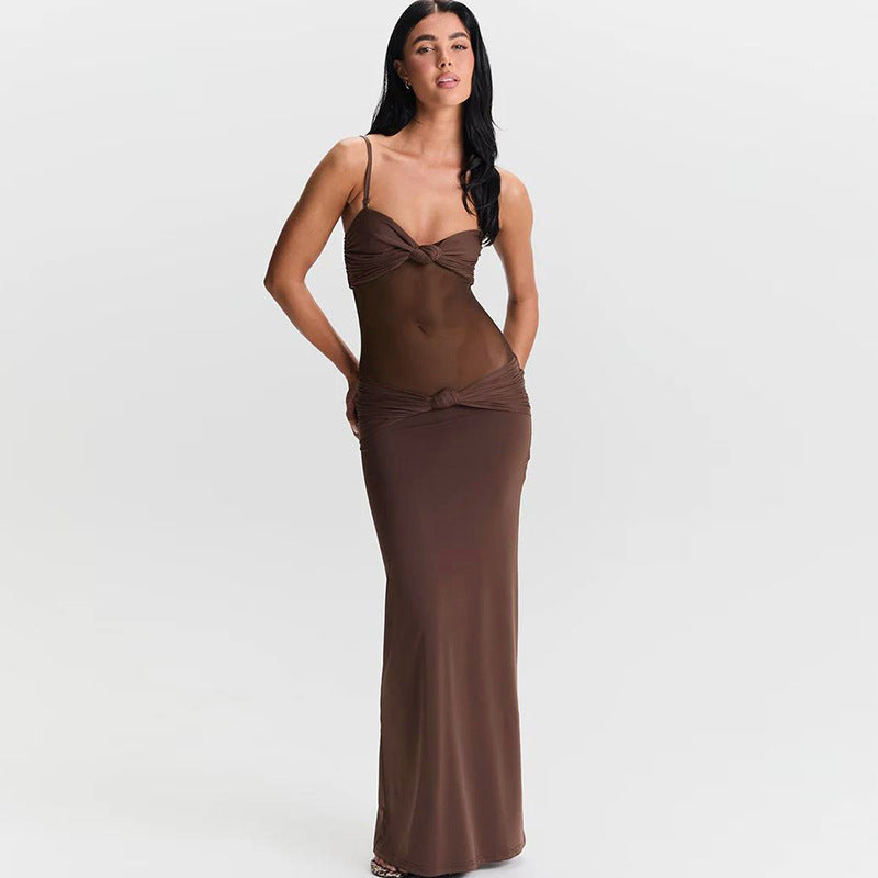 Flawless Maxi Dress - Brown