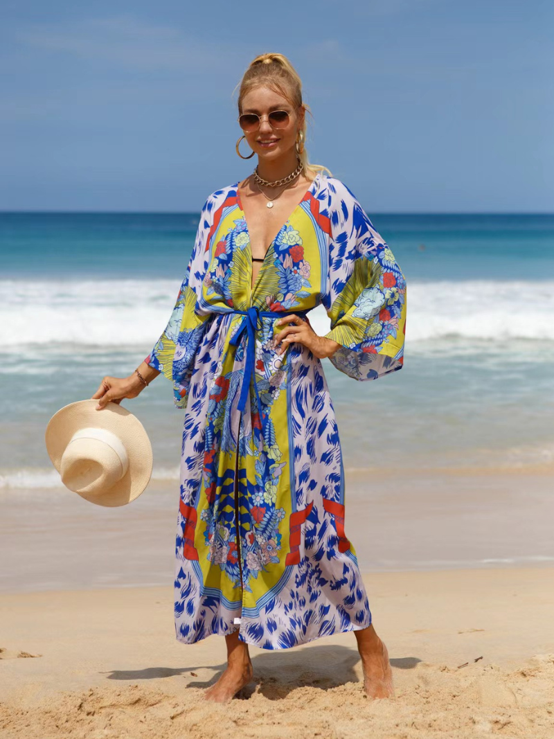 All You Need;s Cotton Multicolor Kimono Jacket
