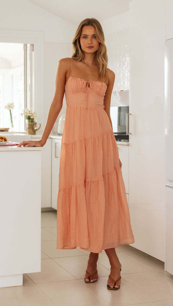 Miana Dress - Orange