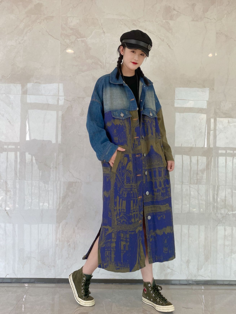 Classic Trench Loose Jacket Coat 2
