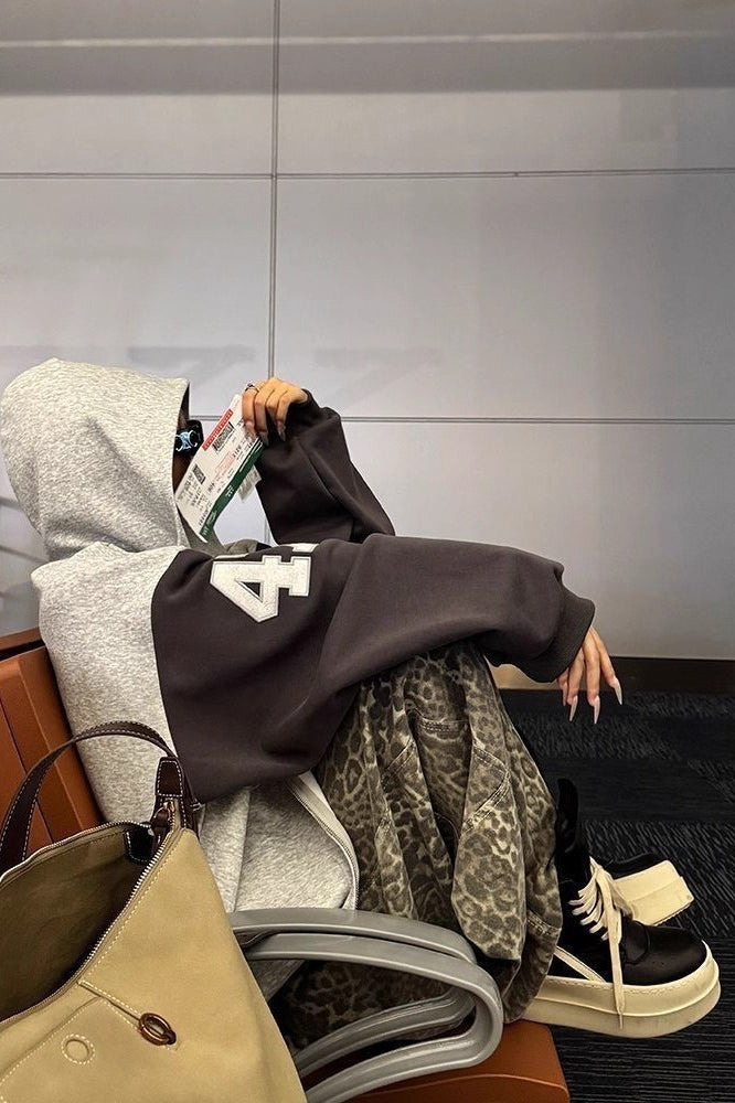 Casual Hooded Sweatshirt Hoodie