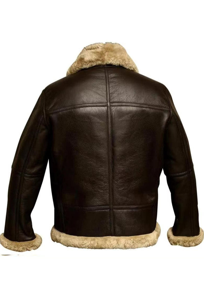 Men's Winter Fleece Coat Casual Military Bomber Jacket Stand Collar Cotton Cargo Outwear - Fashionpara