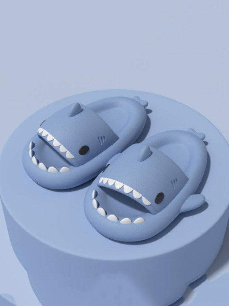 Unisex Casual Shark Slides