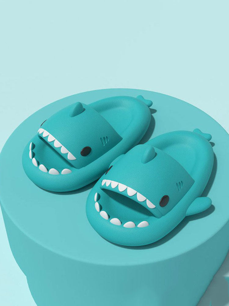 Unisex Casual Shark Slides