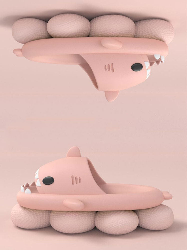 Unisex Casual Shark Slides