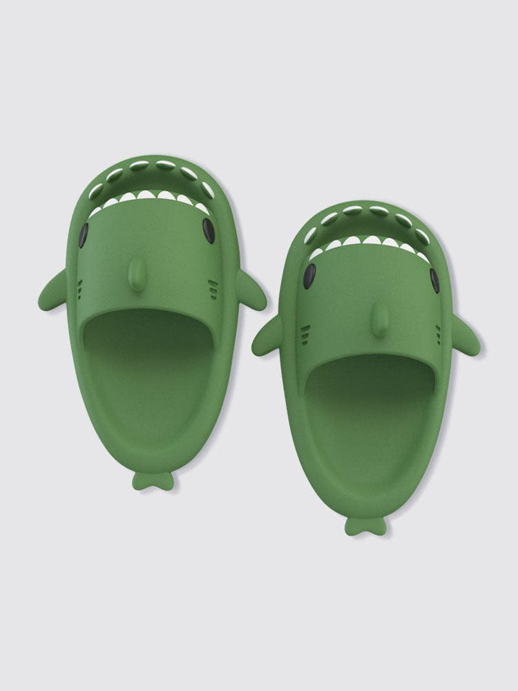 Unisex Casual Shark Slides