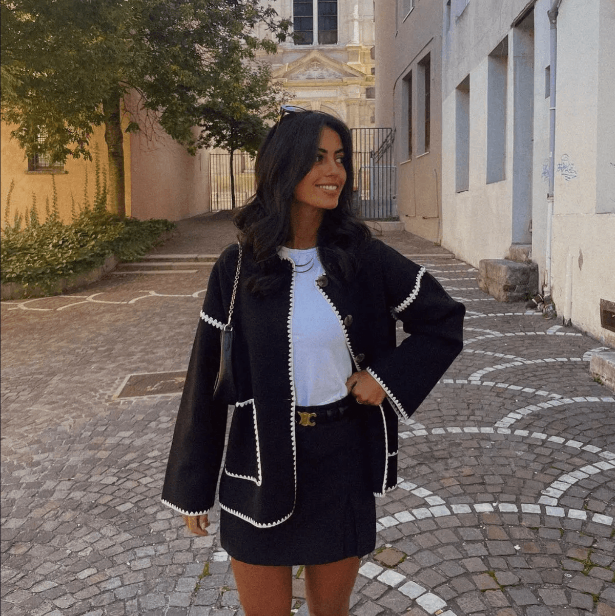 Forever Things Contrast Button Up Jacket 3