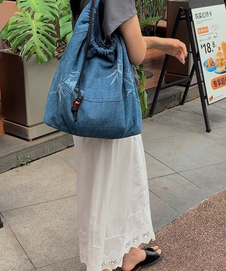 Summer Cowboy Large Capacity Satchel Bag Handbag