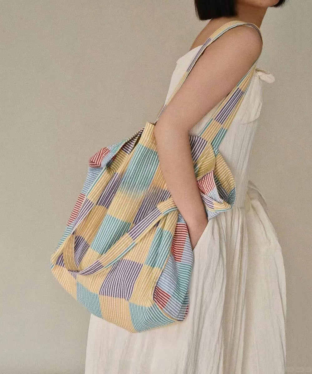 Vacation Large Capacity Canvas Shoulder Crossbody Bag