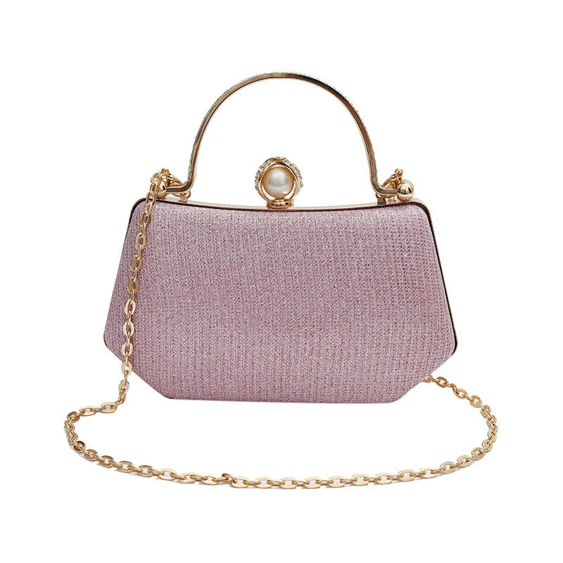 Glitter Evening Banquet Wrist Bag Rhinestone Clutch Bag