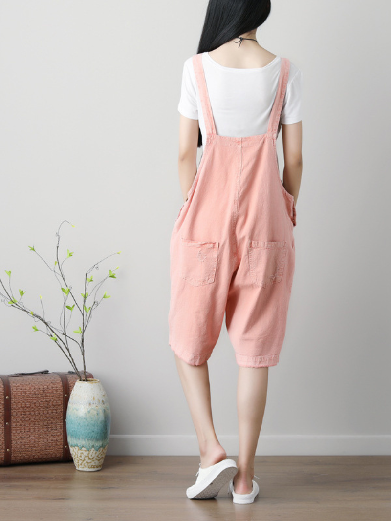 Wrangler Denim Stylish Short Dungarees - Fashionpara