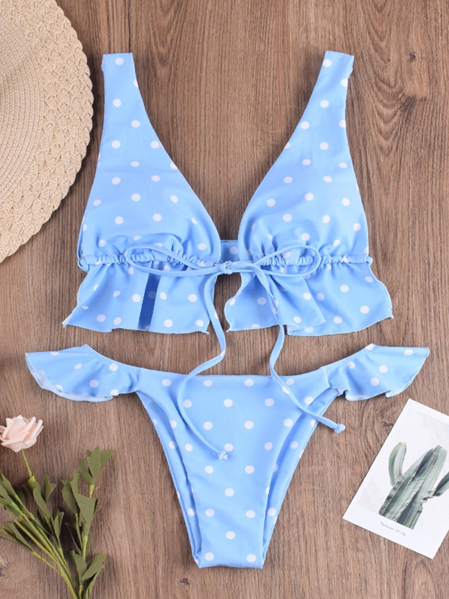 Solid LACE BIKINI - Fashionpara