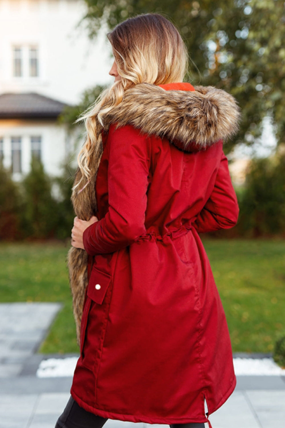 Plush Hooded Windbreaker Coat for Ultimate Comfort and Style