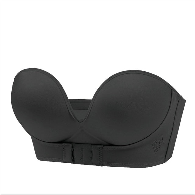 š„Invisible Strapless Super Push Up Bra - Fashionpara