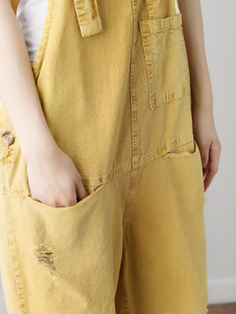 Wrangler Denim Stylish Short Dungarees - Fashionpara