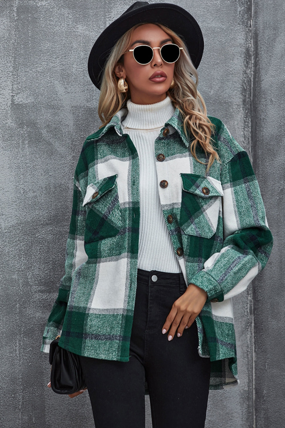 RadyRin Stylish Lapel Long Sleeve Cardigan Coat for Elegance