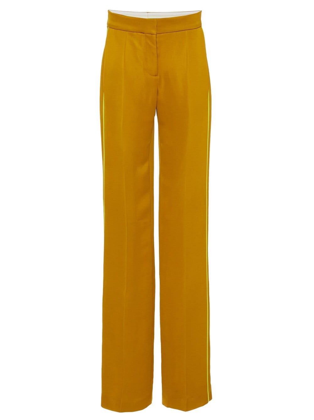 Tasseled Satin Blazer + Pants in Gold 9