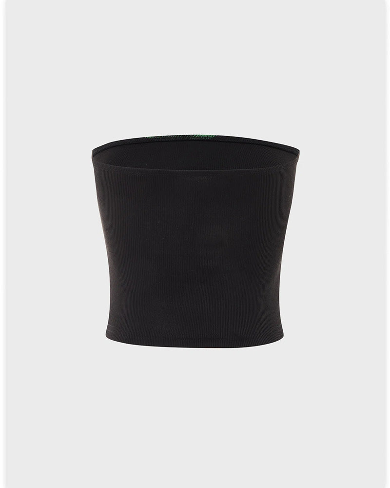 Emerald Flames Bodice Corset Top - Fashionpara