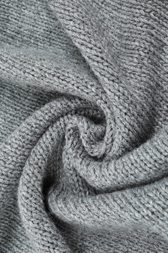 Stylish Button-Up Hooded Knit Cardigan for Cozy Comfort